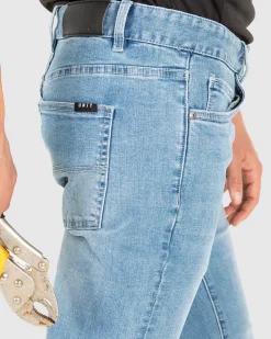Unit Clothing UNIT Mens Stretch Workwear Jeans Sale