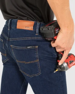 Unit Clothing UNIT Mens Stretch Workwear Jeans Sale