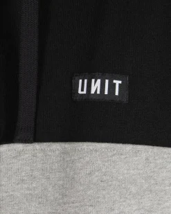 Unit Clothing UNIT Mens Unite Zip Thru Hoodie - Sherpa Lined BLACK Store