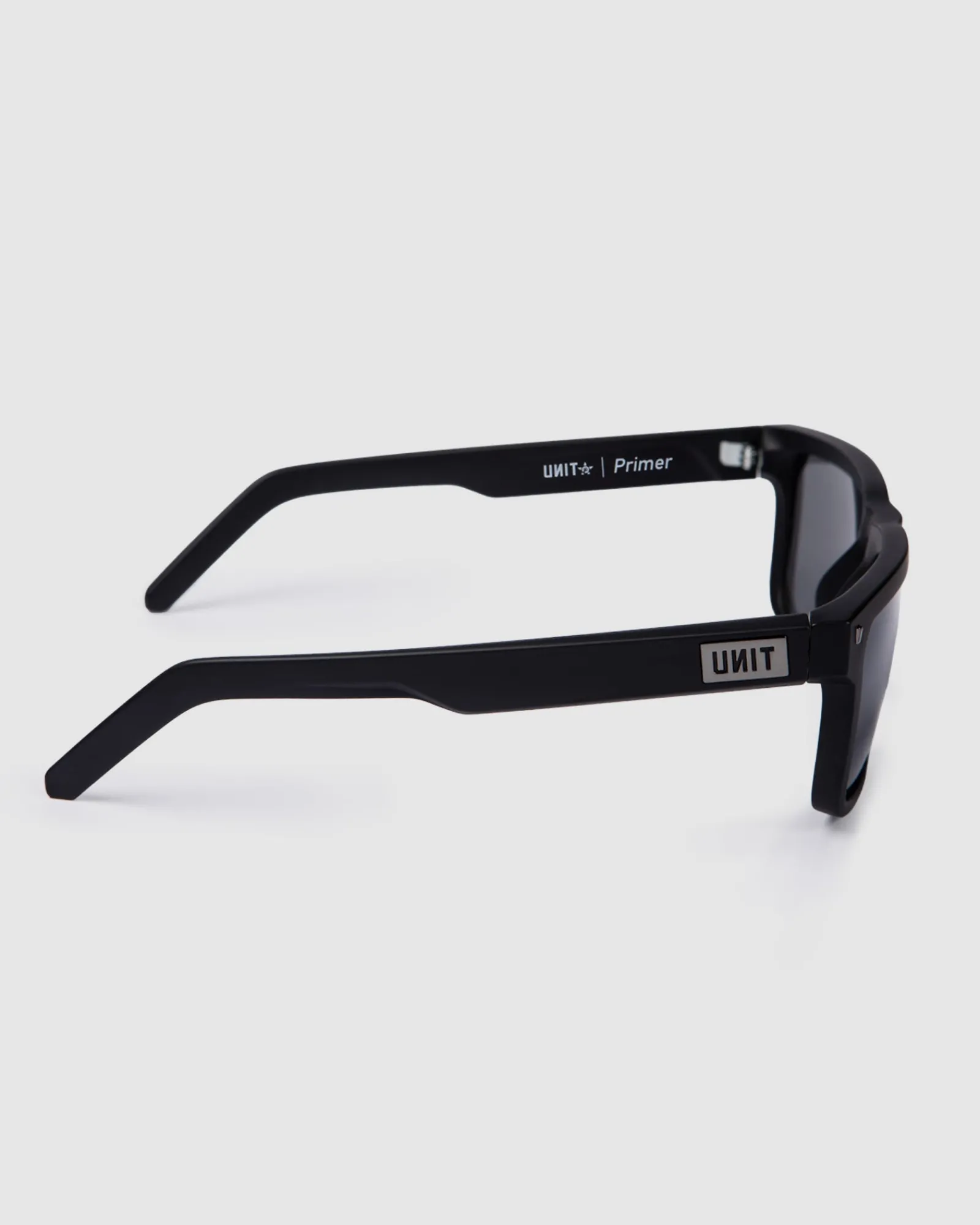 Unit Clothing UNIT Primer Sunglasses - Grey Polarised MATTE BLACK Cheap