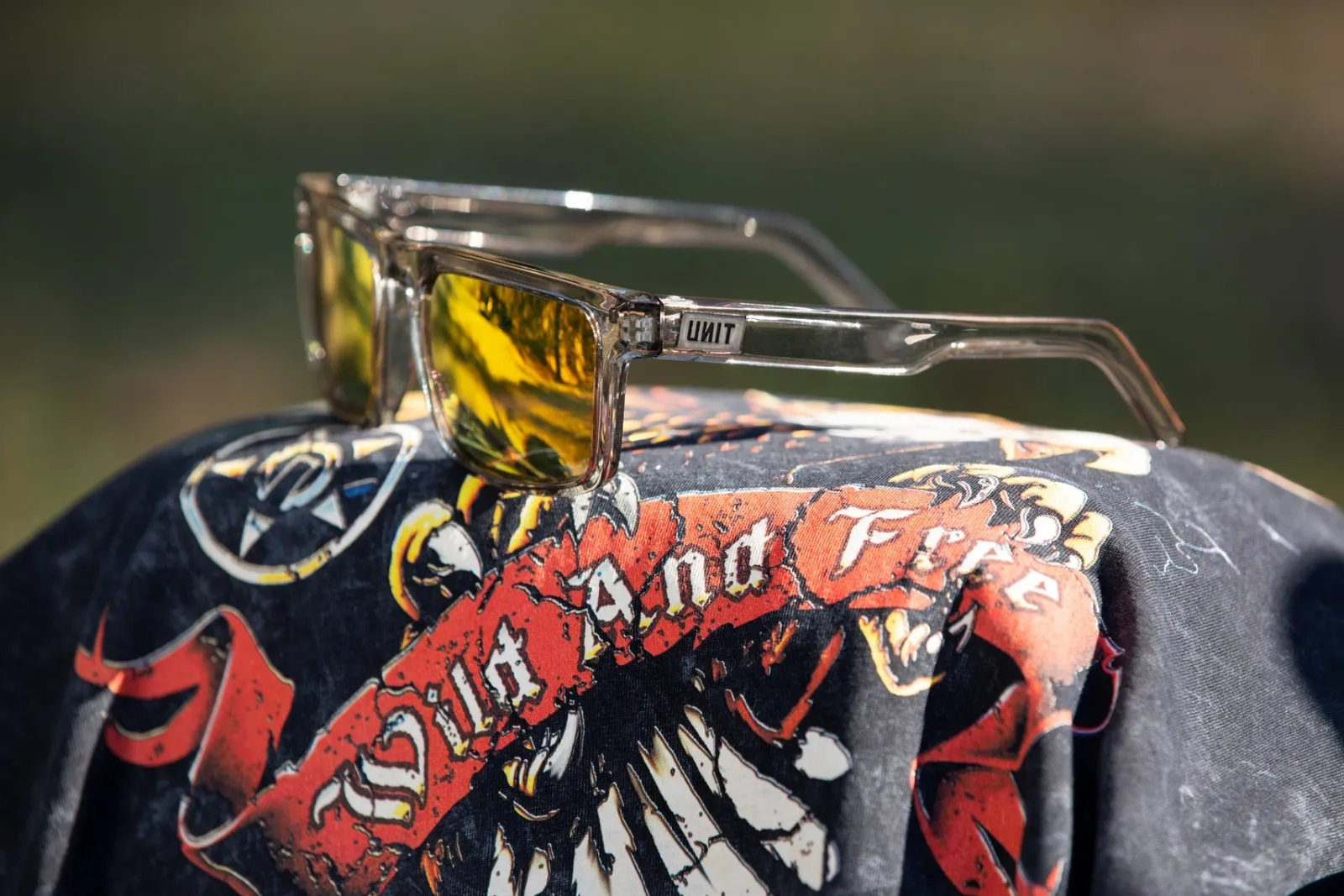 Unit Clothing UNIT Primer Sunglasses - Smoke Orange Polarised CRYSTAL SMOKE Discount