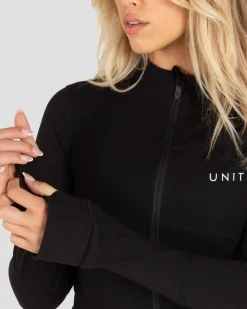 Unit Clothing UNIT Scope Ladies Stretch Jacket BLACK Fashion