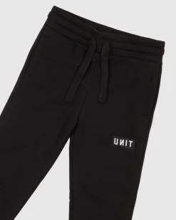 Unit Clothing UNIT Stack Kids Track Pants BLACK Online