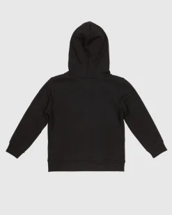 Unit Clothing UNIT Stack Kids Zip Thru Hoodie BLACK Hot