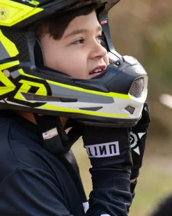 Unit Clothing UNIT Stack Youth Gloves BLACK Clearance