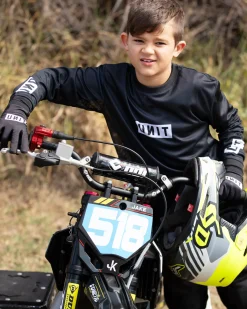 Unit Clothing UNIT Stack Youth Jersey BLACK Flash Sale