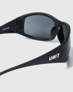 Unit Clothing UNIT Strike - Medium Impact Safety Sunglasses - BLACK Best Sale