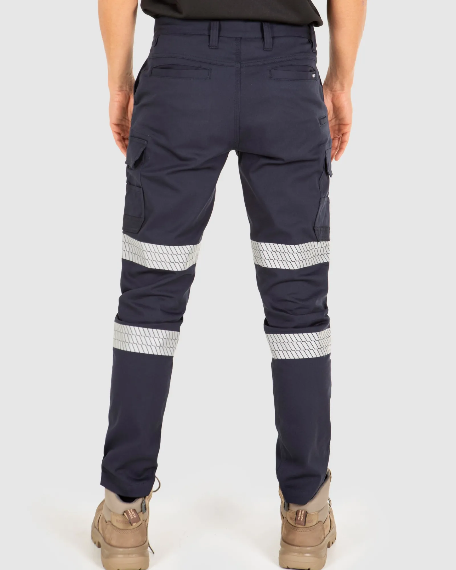 Unit Clothing UNIT Strike Reflective Work Pants NAVY Flash Sale