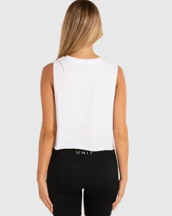 Unit Clothing UNIT Studio Ladies Crop Muscle Tee Flash Sale