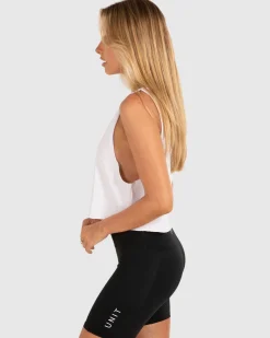 Unit Clothing UNIT Studio Ladies Crop Muscle Tee Flash Sale