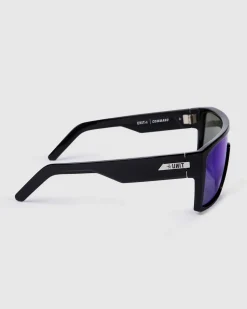 Unit Clothing UNIT Sunglasses Command - Polarised BLACK BLUE New