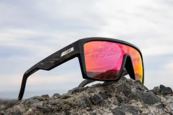 Unit Clothing UNIT Sunglasses Command - Black Purple Polarised BLK PUR ORA Sale
