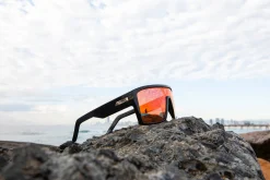 Unit Clothing UNIT Sunglasses Command - Black Purple Polarised BLK PUR ORA Sale