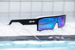 Unit Clothing UNIT Sunglasses Command - Matte Black White Polarised MB WHITE Online