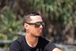 Unit Clothing UNIT Sunglasses Vault - Matte Black Gold Polarised MB GOLD Best Sale