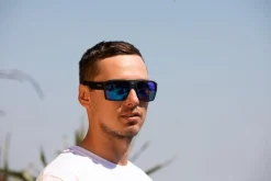 Unit Clothing UNIT Sunglasses Vault - Matte Black Blue Polarised MB BLUE Store
