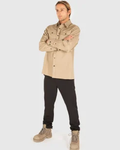 Unit Clothing UNIT Task Long Sleeve Work Shirt Fashion