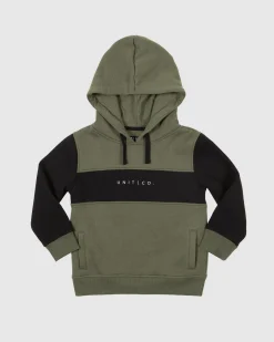 Unit Clothing UNIT Trestle Kids Pullover Hoodie MILITARY Clearance