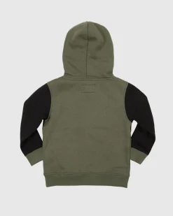 Unit Clothing UNIT Trestle Kids Pullover Hoodie MILITARY Clearance
