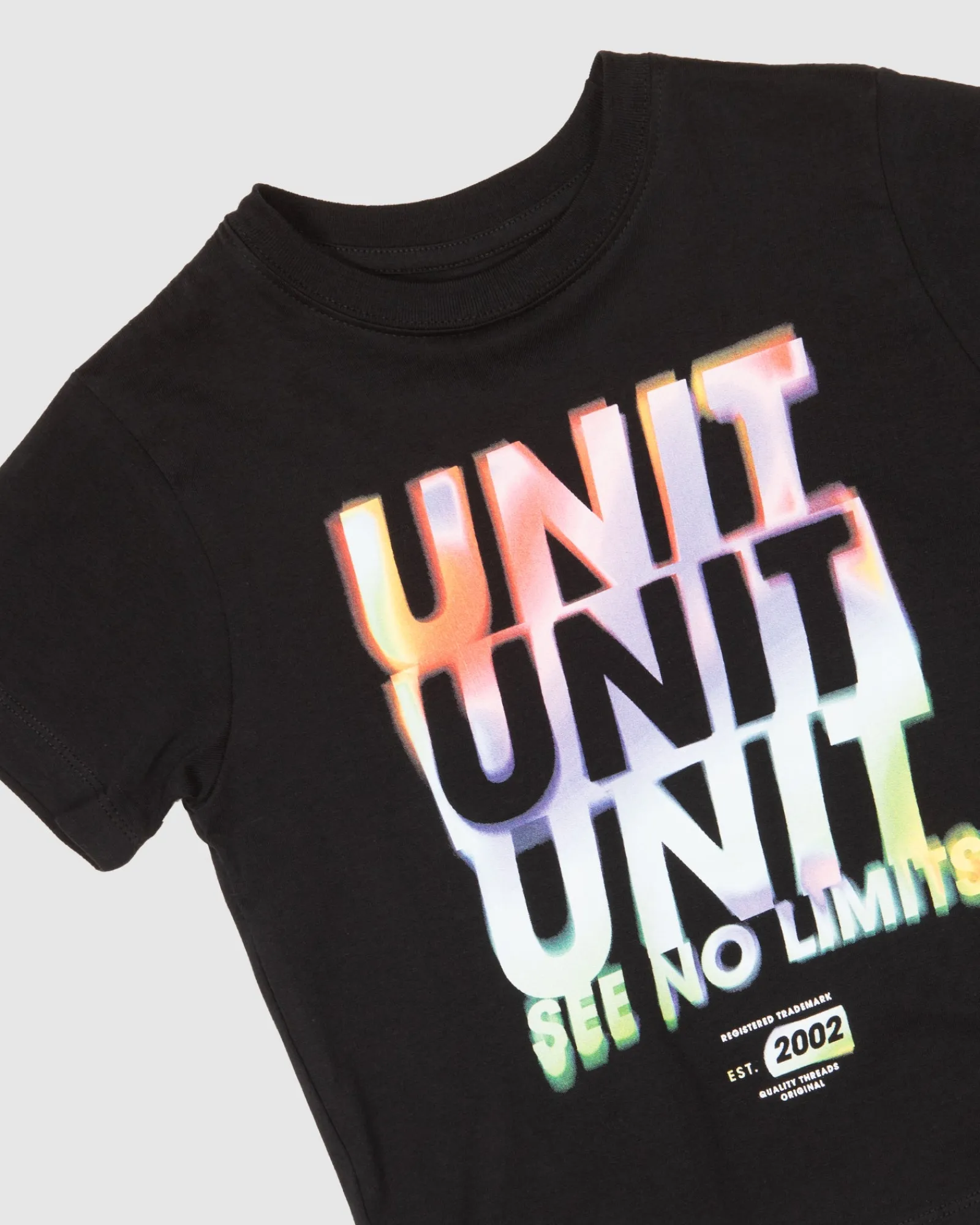 Unit Clothing UNIT Vivid Kids T-Shirts BLACK Flash Sale