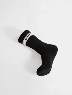 Unit Clothing UNIT Wander Bamboo Socks - 5 Pack BLACK WHITE Flash Sale